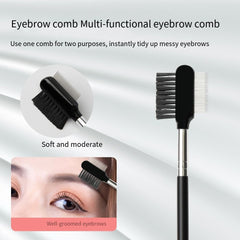 4pcs Double Head Eyebrow Brush Beauty Tool Set