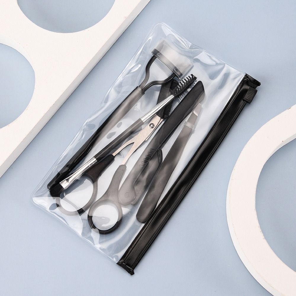 4pcs Double Head Eyebrow Brush Beauty Tool Set