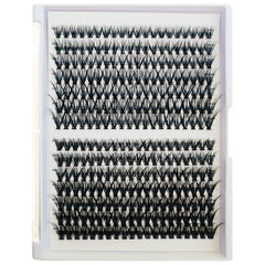 280 Pcs Individual Lashes Cluster Lashes D Curl Wispy Lashes