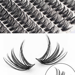 280 Pcs Individual Lashes Cluster Lashes D Curl Wispy Lashes