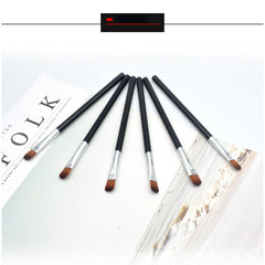 6pcs Eye Makeup Brushes for Flawless Blending Eyeshadow