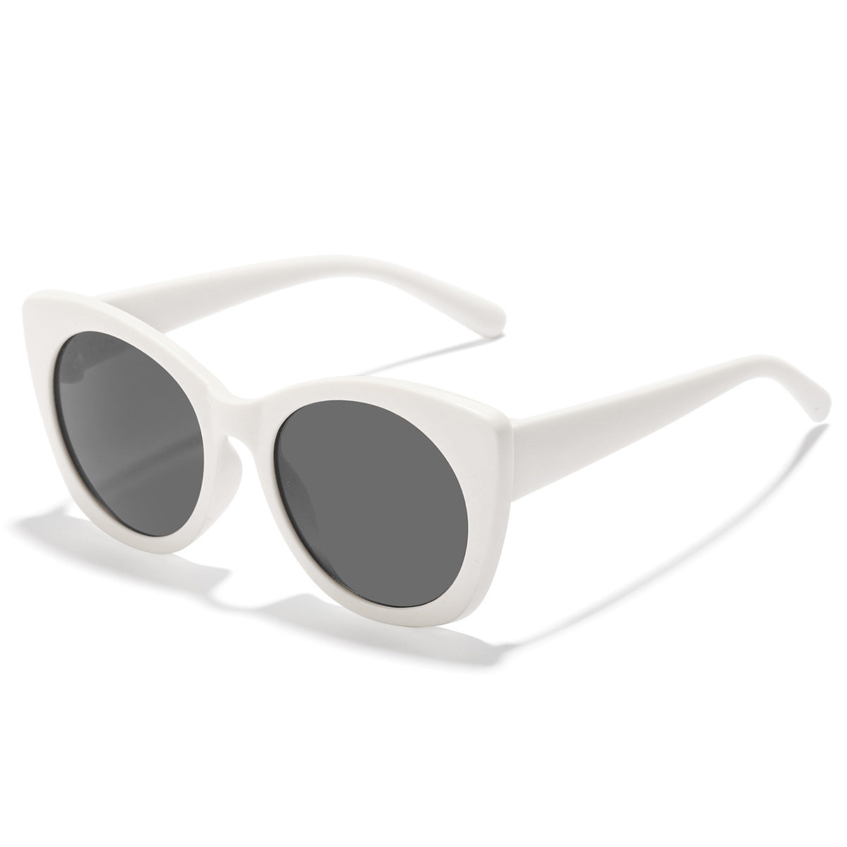 Girl's Cat Eye Frame Sun Protection Sunglasses Decorative Accessory