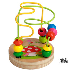 Kids Bead Stringing Toy Educational Building Blocks