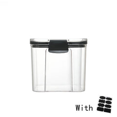 Kitchen Pantry Storage Containers with Lids, Set of 3