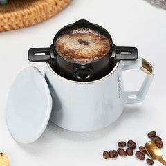 Stainless Steel Coffee Filter Portable Coffee Maker For Office Camping Travel
