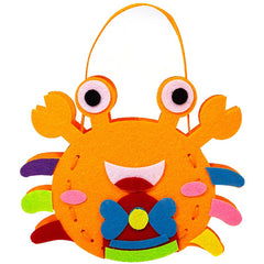 Kids DIY Craft Kit Handbag Toy for Candy Bag Party Props Decoration