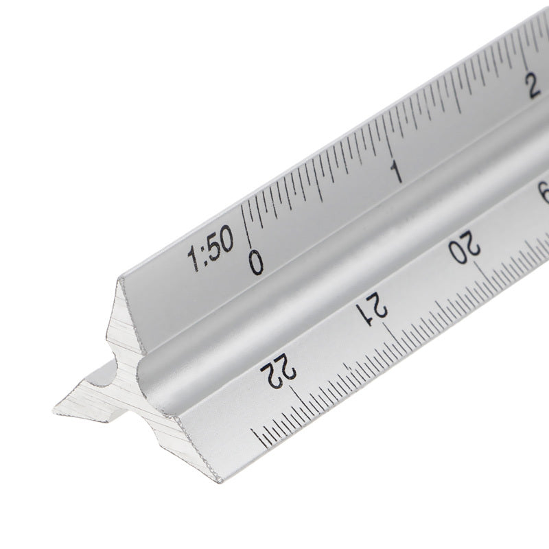 Aluminium Triangle Scale Architect Engineer Ruler