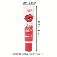 Long-Lasting Red Lip Glaze Lip Gloss Waterproof Non-Stick Cup Lip Liquid