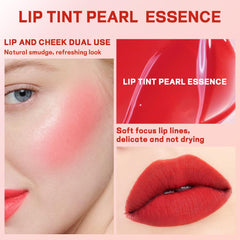 Long-Lasting Red Lip Glaze Lip Gloss Waterproof Non-Stick Cup Lip Liquid