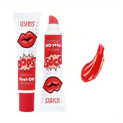 Long-Lasting Red Lip Glaze Lip Gloss Waterproof Non-Stick Cup Lip Liquid