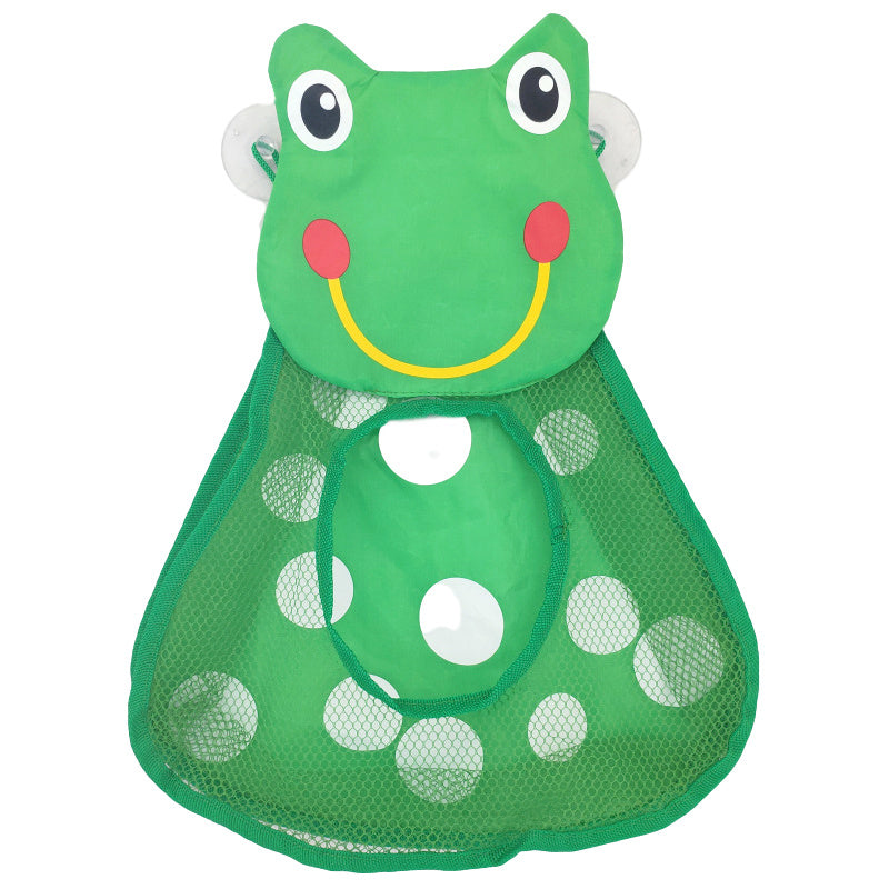 Bathroom Toys Storage Mesh with Suction Cups - Cartoon Design