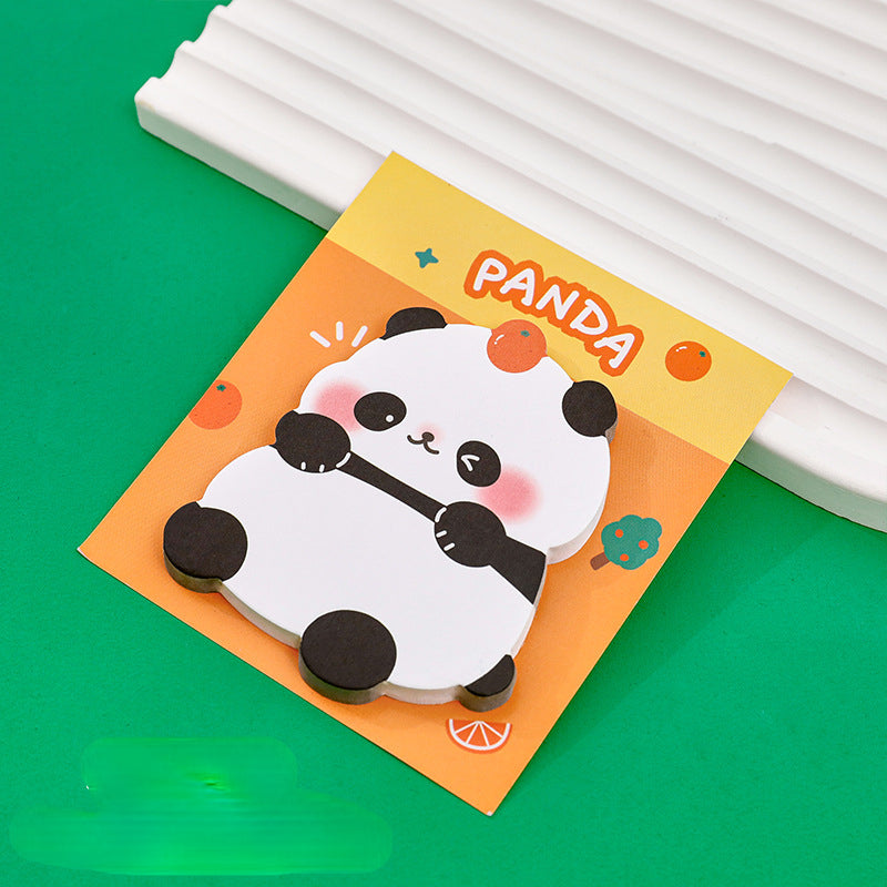 Cartoon Panda Sticky Notes - Strong Adhesive Memo Pad