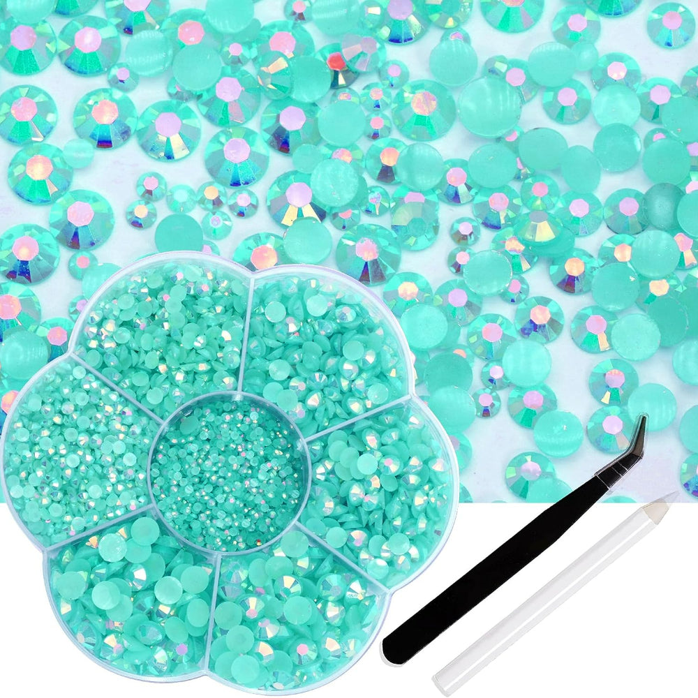 Pink AB Flatback Rhinestones Crafts Kit