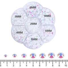 Pink AB Flatback Rhinestones Crafts Kit