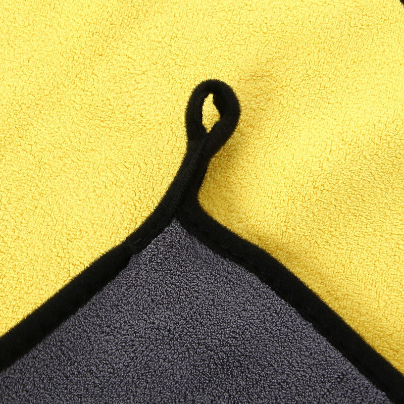 Car Wash Towel Coral Fleece Cleaning Rag Thickened Fishing Towel