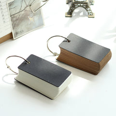 Portable Single Hole Notebook 100 Sheets Loose Leaf Paper