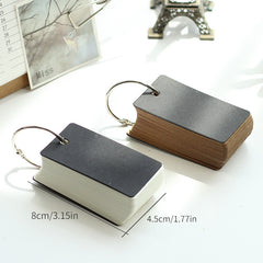 Portable Single Hole Notebook 100 Sheets Loose Leaf Paper