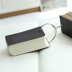 Portable Single Hole Notebook 100 Sheets Loose Leaf Paper