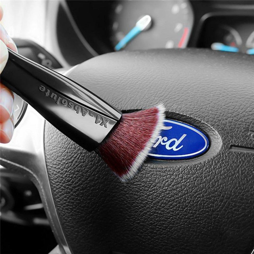 Car Air Outlet Cleaning Brush Soft Bristle Detail Dust Removal Tool
