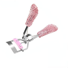 Rhinestone Eyelash Curler Quick Curling Eyelashes Makeup Clip