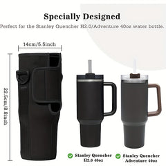 40oz Car Cup Bag, Shockproof & Scratch Proof, Portable Heat Insulated Storage