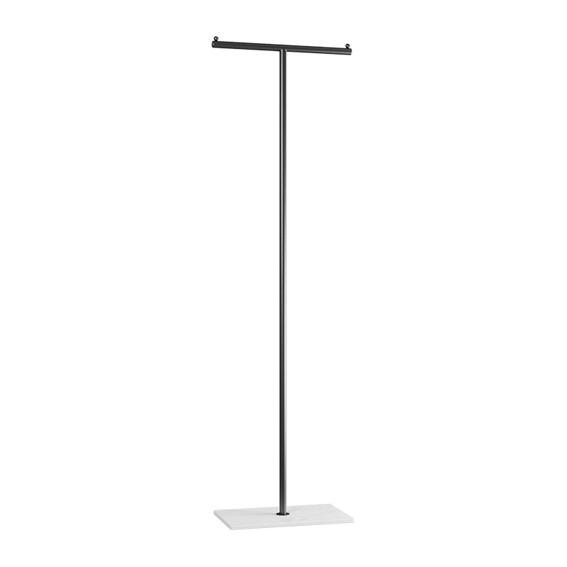 149 Golden Industrial Pipe Coat Rack Stand Rolling Garment Retail Display