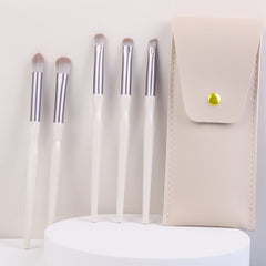 5pcs Eyeshadow Brushes Set with Storage Case, Eye Shadow Makeup Brush Kit