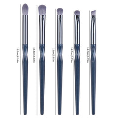 5pcs Eyeshadow Brushes Set with Storage Case, Eye Shadow Makeup Brush Kit