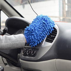 Microfiber Car Wash Gloves - Anti Scratch Cleaning Tool