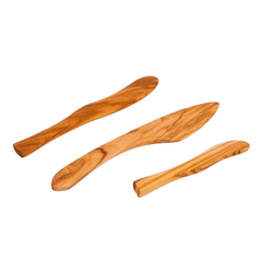 5pcs Wooden Butter Knives Cheese Jam Spreader Set