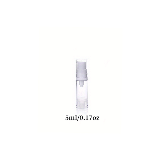10ml Airless Pump Bottle Travel Cream Pump Bottle Vacuum Dispenser Bottle