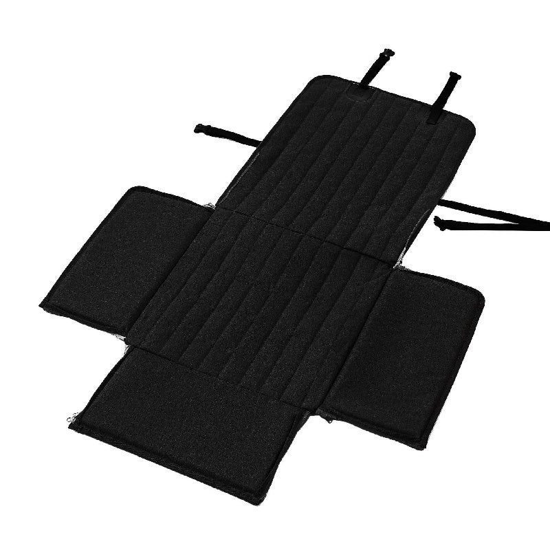 Foldable Pet Car Seat Basket Front Car Dog Cushion