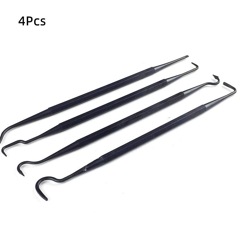 Car Detailing Cleaning Tool Set with Wire Brushes and Nylon Picks