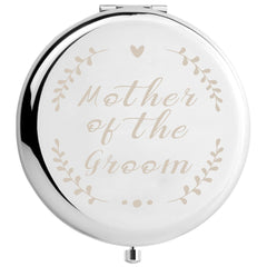 Wedding Compact Mirror Bridesmaid Gift Maid Of Honor Makeup Mirror