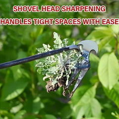 Manganese Steel Weeder Tool - Easy Weed Uprooting