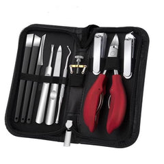 10pcs Pedicure Set Nail Clipper Nail Trimmer For Home And Outdoor