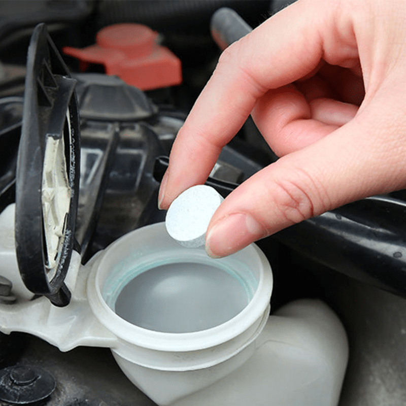 Car Windshield Cleaner Effervescent Tablet Glass Water Solid Cleaner