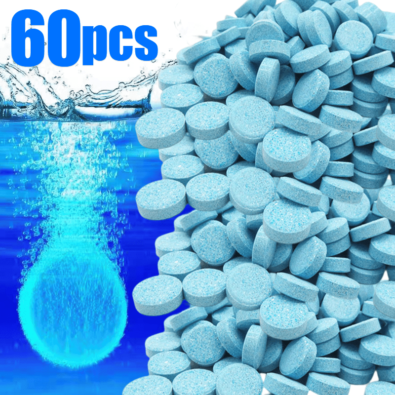 Car Windshield Cleaner Effervescent Tablet Glass Water Solid Cleaner