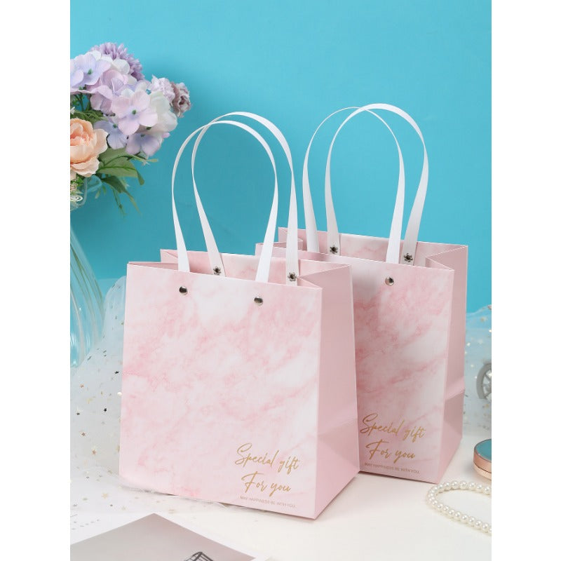 Studded Gift Bag Paper Bag Clothing Shopping Bag Birthday Back Gift Tote Bag