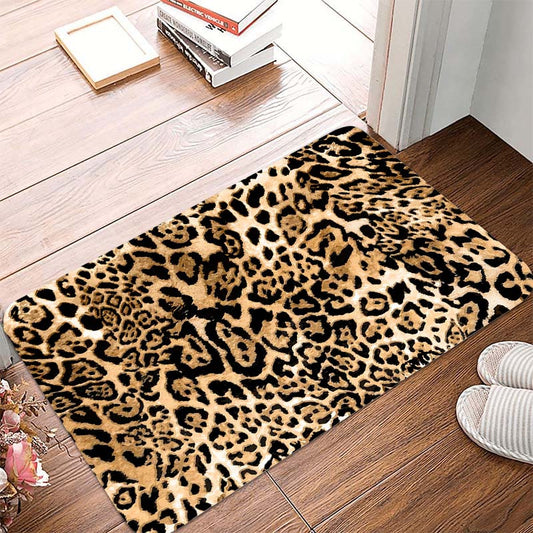 Leopard Print Rug Modern Rugs Home Decor For Teen Girls Animal Rug