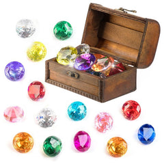 Gemstone Pool DIY 15 Journals Set & Pirate Box Underwater Diving Playset