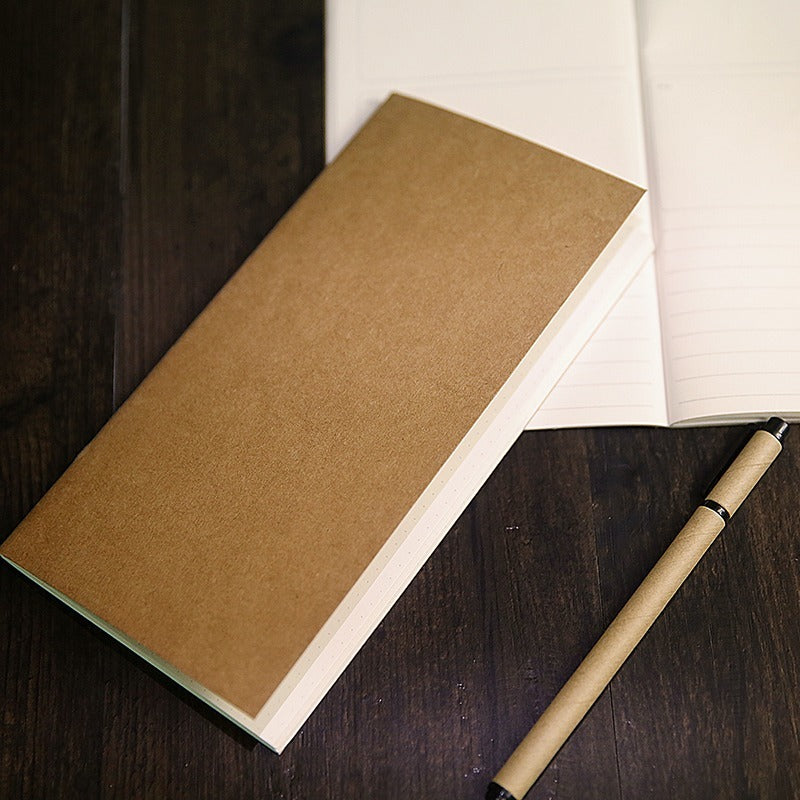 Notebook Journal Refill Inserts Blank Dot Dotted Paper 8.25x4.25 - 1pc/2pcs