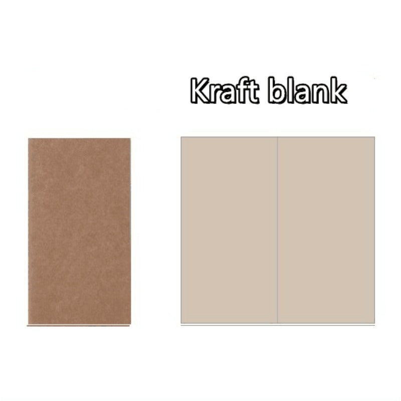 Notebook Journal Refill Inserts Blank Dot Dotted Paper 8.25x4.25 - 1pc/2pcs