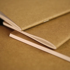 Notebook Journal Refill Inserts Blank Dot Dotted Paper 8.25x4.25 - 1pc/2pcs