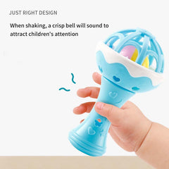 2pcs Baby Ringing Toys Dental Gel Grasping Ball Boys & Girls