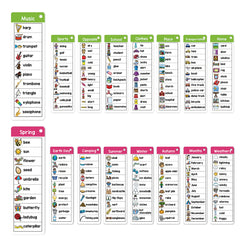 Halloween Sight Word Flash Cards for Kids Learning Reading - Set of 40 Themes