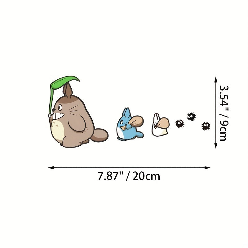 Funny Dinosaur Car Stickers - Creative Cartoon Scratch Shield Glass Decoration