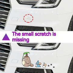 Funny Dinosaur Car Stickers - Creative Cartoon Scratch Shield Glass Decoration