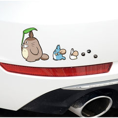 Funny Dinosaur Car Stickers - Creative Cartoon Scratch Shield Glass Decoration