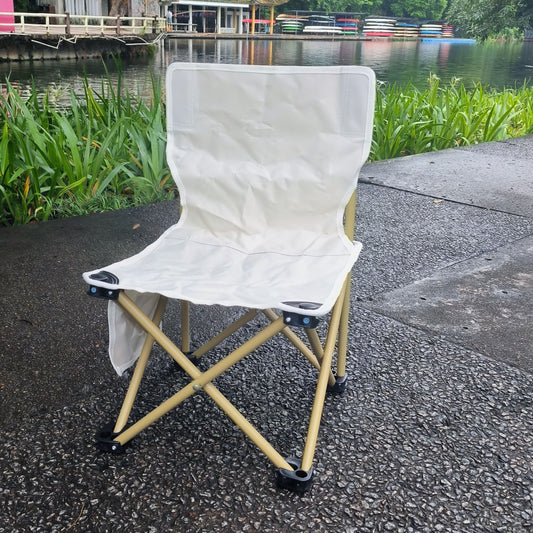 1pc Portable Folding Chairs Heavy Duty Lawn Chair Indoor And Outdoor Chair